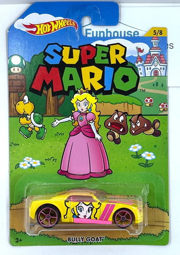 Super Mario Hot Wheels ~ PEACH  BULLY GOAT 5/8