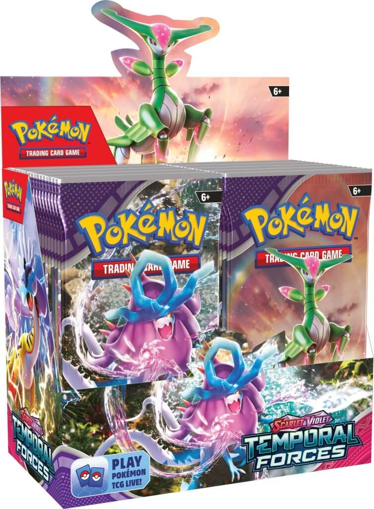 POKÉMON TCG Scarlet & Violet 5 Temporal Forces Booster Packs Single