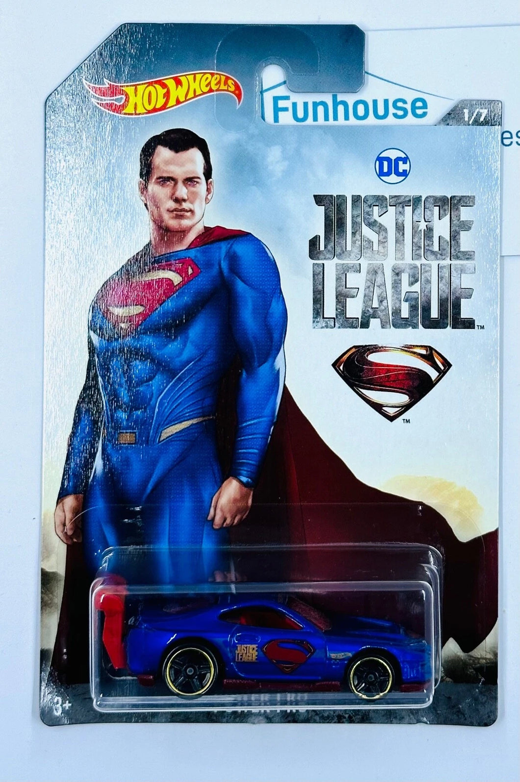 2017 Hot Wheels Justice League Superman - Power Pro