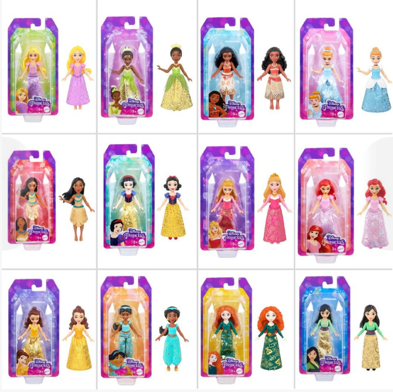 Disney Princes Small Dolls assorted Ariel Belle Cinderella