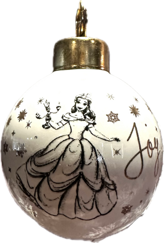 Disney Collectible Ceramic Mini Bauble - PRINCESS BELLE