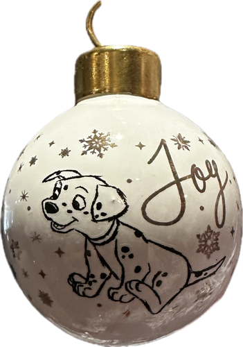 Disney Collectible Ceramic Mini Bauble - 101 DALMATIAN