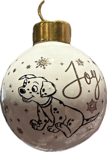 Disney Collectible Ceramic Mini Bauble - 101 DALMATIAN