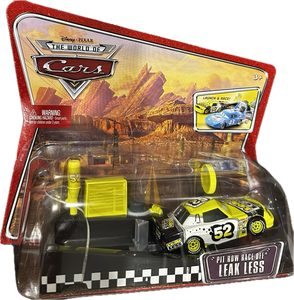 Disney Pixar Cars - The World of Cars Pit Row Race-Off LEAK LESS LAUNCHER SET