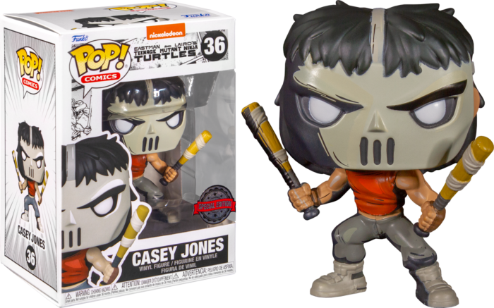 Teenage Mutant Ninja Turtles (1984) - Casey Jones Comic Pop! Vinyl Figure