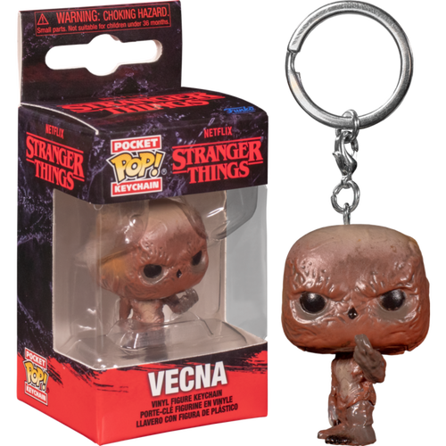 Stranger Things 4 - Vecna Pocket Pop! Vinyl Keychain