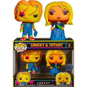 Bride Of Chucky - Tiffany & Chucky Blacklight Pop! Vinyl Figure 2-Pack