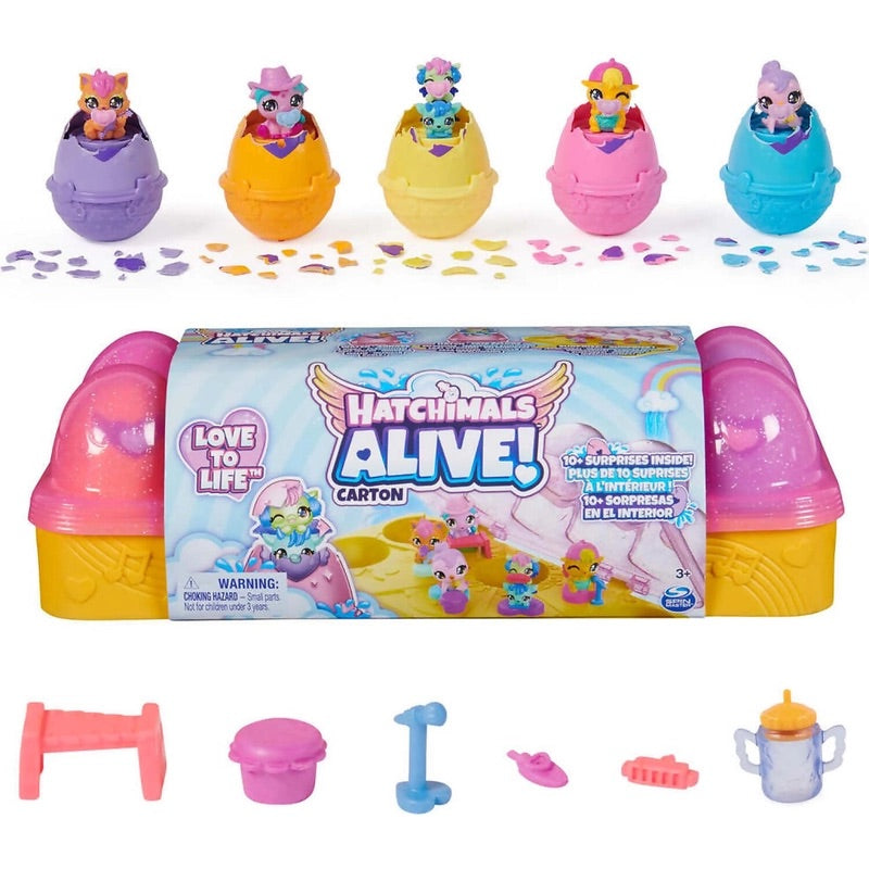 Hatchimals Alive! Egg Carton