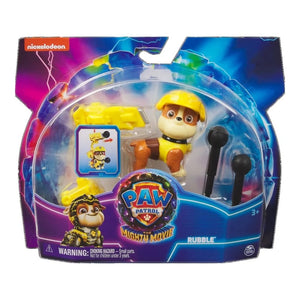 Paw Patrol The Mighty Movie Hero Pup Rubble Action Figure