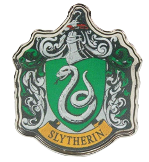 *HARRY POTTER SLYTHERIN Crest Enamel Pin