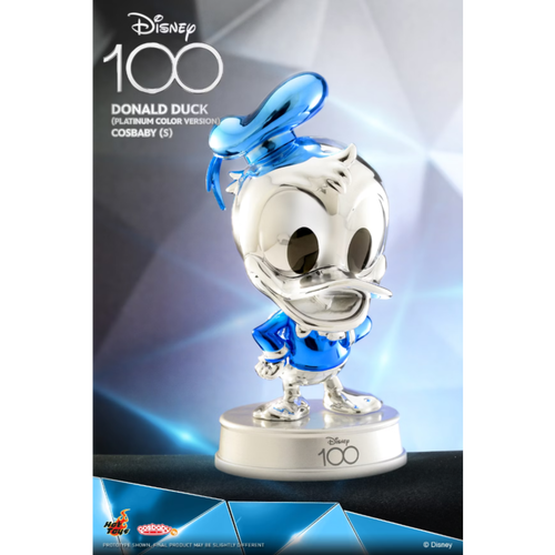 Disney 100 - Donald Duck (Platinum Colour Version) Cosbaby (S) Hot Toys