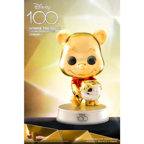 Disney 100 - Winnie the Pooh (Platinum Colour Version) Cosbaby (S) Hot Toys Figure