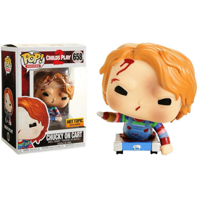 Chucky on Cart Hot Topic Edition Child's Play 2 Funko POP VINYL! 658