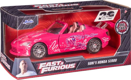 2 Fast 2 Furious - Suki’s 2000 Honda S2000 1/32 Scale Metals Die-Cast Vehicle *