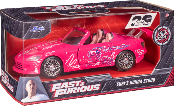 2 Fast 2 Furious - Suki’s 2000 Honda S2000 1/32 Scale Metals Die-Cast Vehicle *