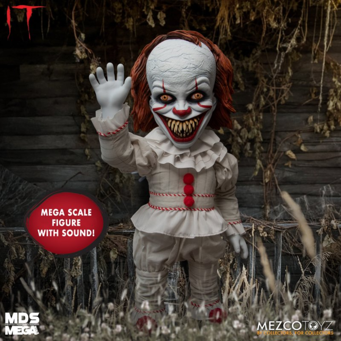 It (2017) - Sinister Pennywise Mega Scale Talking 15” Action Figure ...
