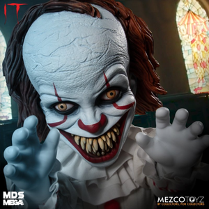 It (2017) - Sinister Pennywise Mega Scale Talking 15” Action Figure