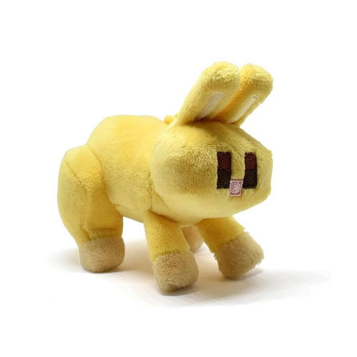 Minecreaft Baby yellow Bunny clip Plush series 1