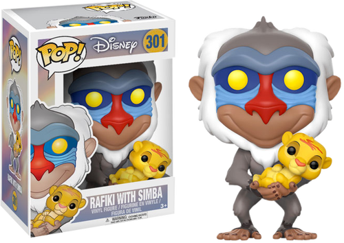 The Lion King - Rafiki holding Baby Simba Pop Vinyl!301