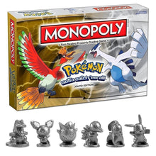 Monopoly PokeMonopoly Pokemon Johto Master Ball Edition Board Game