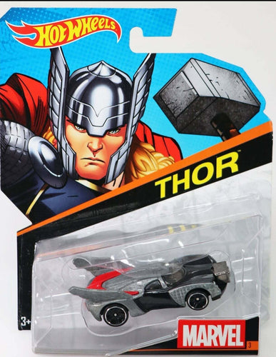 *Hot Wheels THOR Marvel Character Cars 1:64 Scale Die-Cast Vehicles