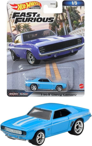 Hot Wheels Chevy Camaro 1969 Fast and Furious 1/64