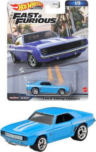 Hot Wheels Chevy Camaro 1969 Fast and Furious 1/64