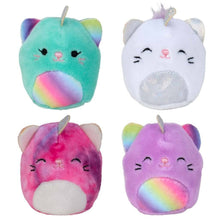 SQUISHMALLOWS Squishville Mini Plush 4 Pack Caticorn Squad