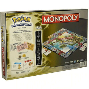 Monopoly PokeMonopoly Pokemon Johto Master Ball Edition Board Game