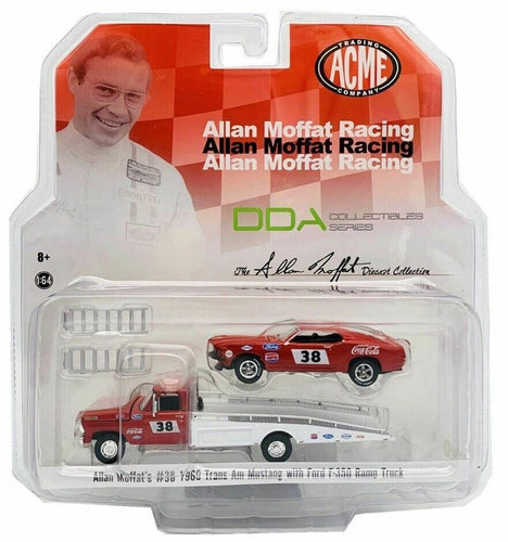 Allan Moffat #38 Coca Cola 1969 Trans Am Mustang w/Ford F-3 1:64