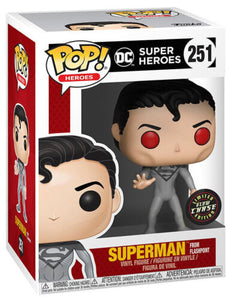Superman CHASE #251 DC Superheroes FUNKO Pop Vinyl + PROTECTOR