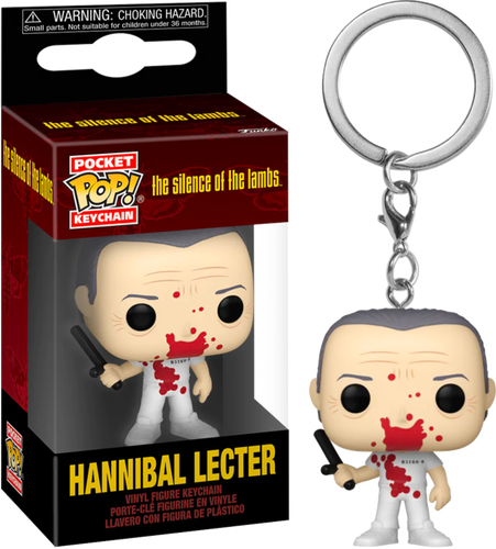 The Silence of the Lambs - Hannibal Blood Splatter Pocket Pop! Vinyl Keychain
