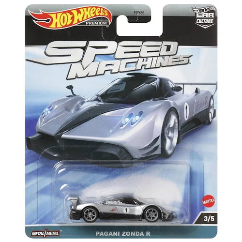 *Hot Wheels Premium Speed Machines Metal Pagani Zonda R