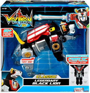 Voltron 84 - Legendary Black Lion 6” Deluxe Action Figure