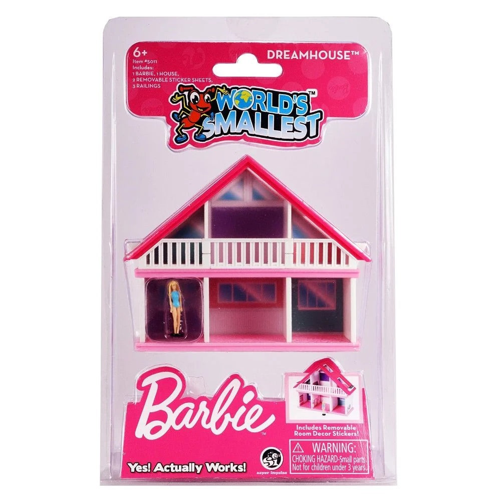 Worlds Smallest Barbie Dream House & Barbie Doll