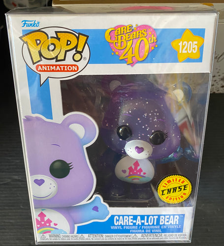 Care Bears 40th Anniversary - Care-a-Lot Bear CHASE FUNKO POP VINYL