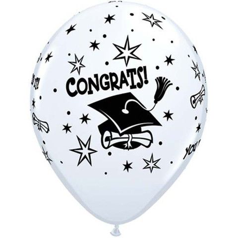 Congratulations Graduation Latex Balloon