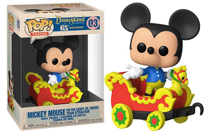 Disneyland 65th Anniversary Mickey in Train Carriage Pop Vinyl! 03