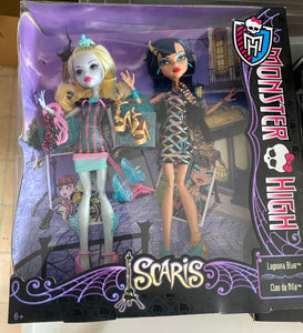 MONSTER HIGH Dolls Scaris City of Frights Lagoona Blue-Cleo de Nile