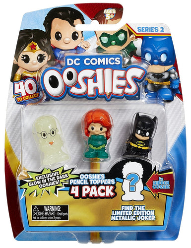 Ooshies DC Comics 4 Pack Asst Series 2