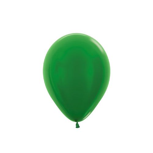Sempertex Latex 12cm Metallic Emerald Green Balloon