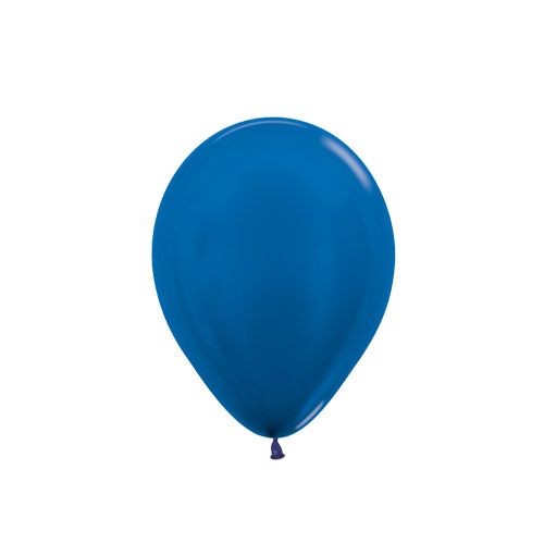 Sempertex Latex 12cm Metallic Royal Blue Balloon