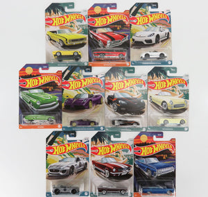 HOT WHEELS - LINCOLN - SET OF 10 DIECAST CARS **