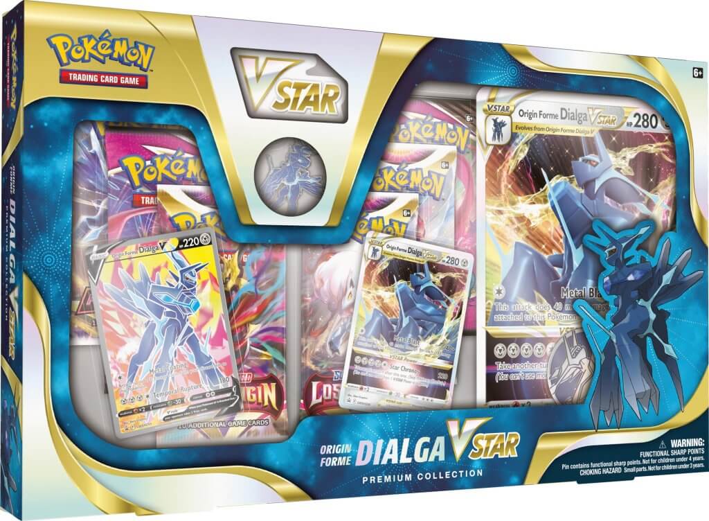 POKÉMON TCG Origin Forme VSTAR Premium Collection DIALGA V STAR
