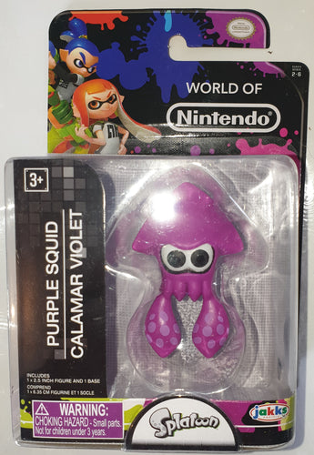 Marios World of Nintendo Mini Figures Purple Squid