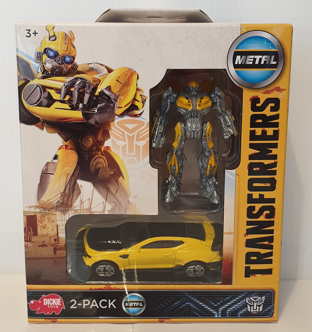 Transformers Camaro Bumble Bee 2-Pack Robot & Vehicle Movie M6