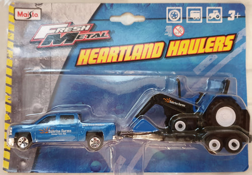 Maisto Fresh Metal Heartland Hauler w/Trailor and Tractor