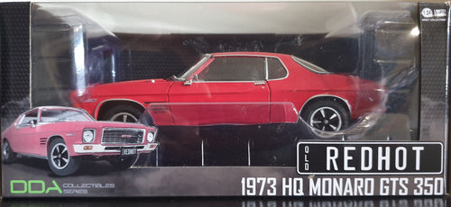HOLDEN REDHOT MONARO HQ GTS350 1973 1:24 RED