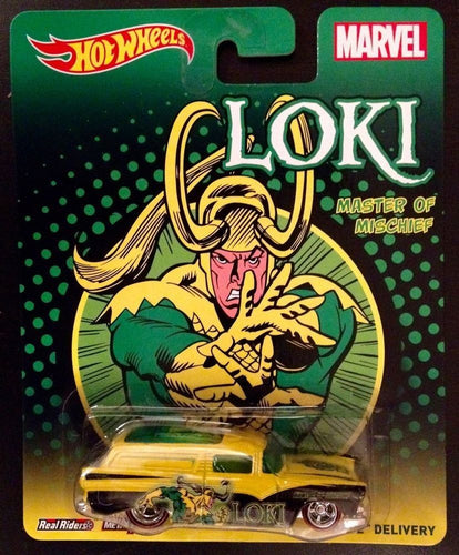 Hot Wheels Marvel Loki Master of Mischief 8 Crate Delivery