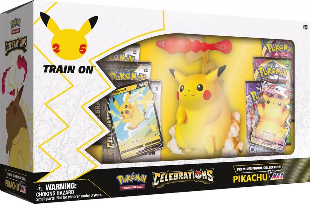 The Pokémon TCG: Celebrations Premium Figure Collection - Pikachu VMAX
